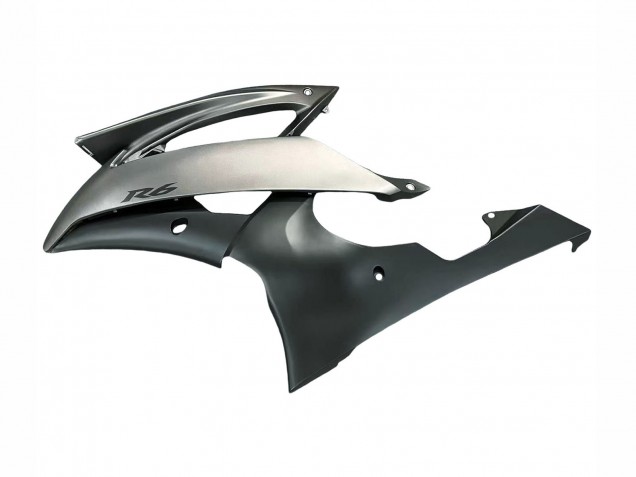 Mejores Carenados Moto Yamaha YZF 600 R6 2008-2016 - Plata Gris