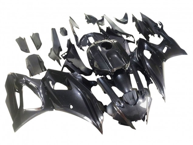 Mejores Carenados Moto Yamaha YZF R7 2021-2024 - Negro FibraCarbono
