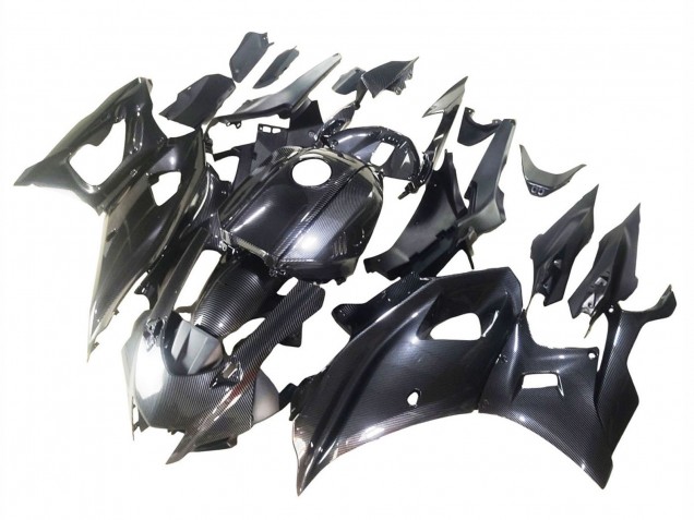 Mejores Carenados Moto Yamaha YZF R7 2021-2024 - Negro FibraCarbono