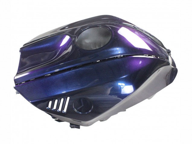 Mejores Carenados Moto Yamaha YZF R7 2021-2024 - Gradiente Azul Púrpura