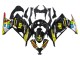 Mejores Carenados Moto Kawasaki EX300 2013-2024 - Negro Brillante Amarillo Rojo Verde Azul Blanco