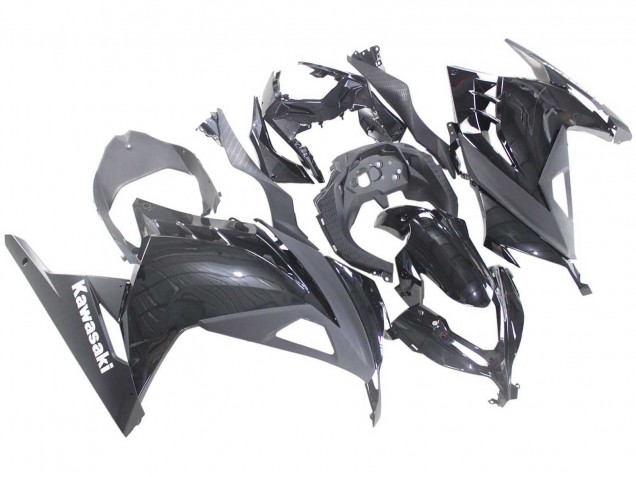 Mejores Carenados Moto Kawasaki EX300 2013-2024 - Negro Brillante