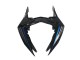 Mejores Carenados Moto Kawasaki EX300 2013-2024 - Negro Brillante Azul