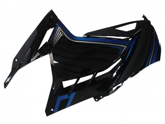 Mejores Carenados Moto Kawasaki EX300 2013-2024 - Negro Brillante Azul