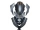 Mejores Carenados Moto Kawasaki EX300 2013-2024 - Negro Mate Blanco Elf Nieve
