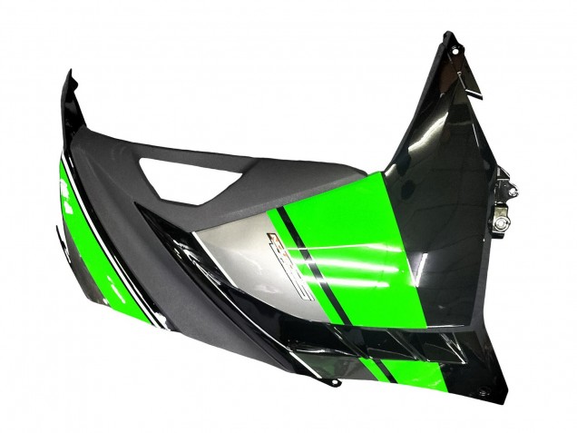 Mejores Carenados Moto Kawasaki EX300 2013-2024 - Verde Plata Negro
