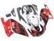 Mejores Carenados Moto Aprilia RS125 2000-2005 - Rojo Negro Plata Carrera