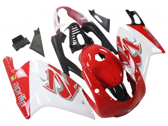 Mejores Carenados Moto Aprilia RS125 2000-2005 - Blanco Rojo
