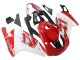 Mejores Carenados Moto Aprilia RS125 2000-2005 - Blanco Rojo