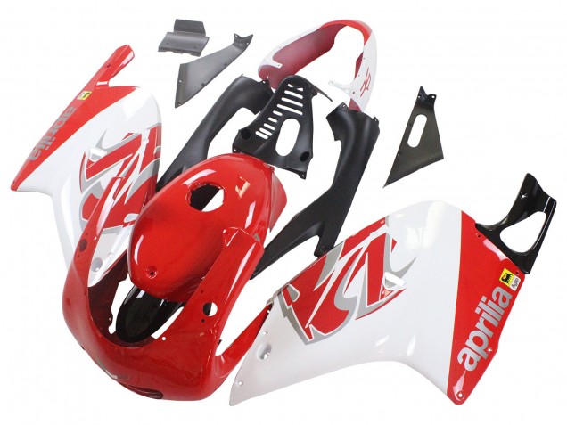 Mejores Carenados Moto Aprilia RS125 2000-2005 - Blanco Rojo