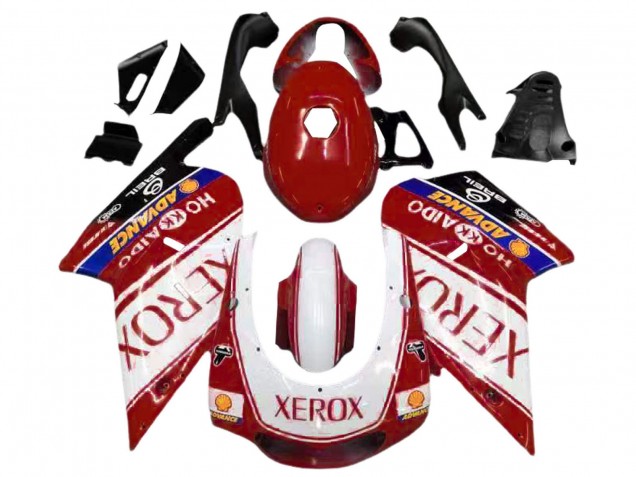 Mejores Carenados Moto Aprilia RS125 2000-2005 - Blanco Rojo Amarillo Azul Xerox