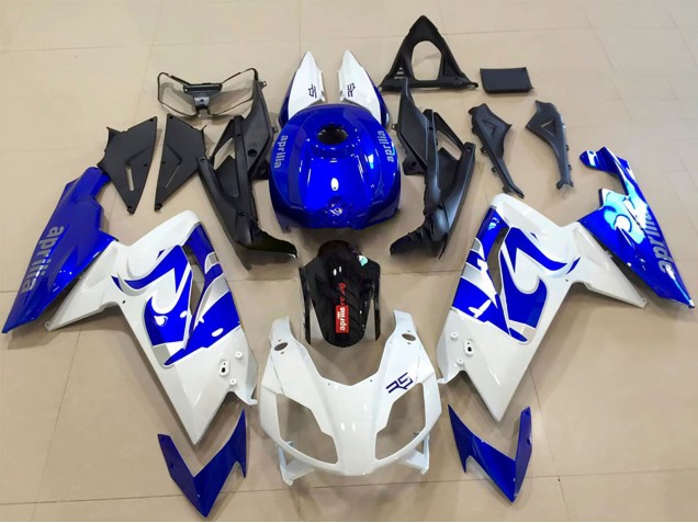 Mejores Carenados Moto Aprilia RS125 2006-2011 - Blanco Azul Negro