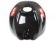 Mejores Carenados Moto Aprilia RS125 2006-2011 - Negro Brillante Rojo Blanco Calcomanía