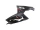 Mejores Carenados Moto Aprilia RS125 2006-2011 - Negro Brillante Rojo Blanco Calcomanía