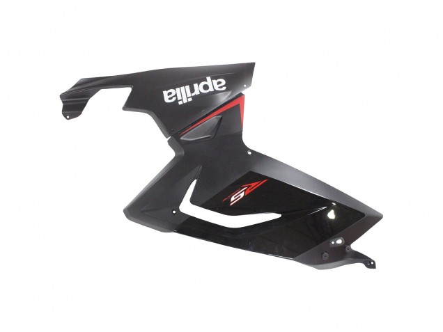 Mejores Carenados Moto Aprilia RS125 2006-2011 - Negro Brillante Rojo Blanco Calcomanía