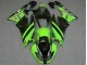Mejores Carenados Moto Kawasaki ZX6R 2009-2012 - Verde Negro Brillante Elf Touch4 Bridgestone