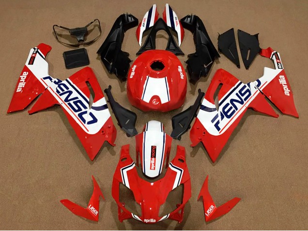 Mejores Carenados Moto Aprilia RS125 2006-2011 - Rojo Blanco