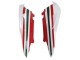 Mejores Carenados Moto Aprilia RS125 2006-2011 - Blanco Rojo Negro