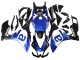 Mejores Carenados Moto Aprilia RS4 50 125 2012-2018 - Azul Blanco Negro Mate