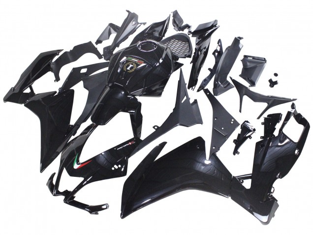 Mejores Carenados Moto Aprilia RS4 50 125 2012-2018 - Negro Brillante