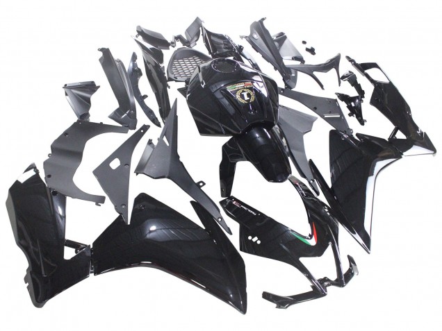 Mejores Carenados Moto Aprilia RS4 50 125 2012-2018 - Negro Brillante