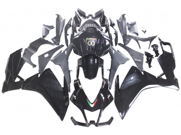 Mejores Carenados Moto Aprilia RS4 50 125 2012-2018 - Negro Brillante