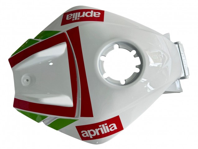 Mejores Carenado Moto Aprilia RS4 50 125 2012-2018 - Blanco Rojo Verde Amarillo Alitalia
