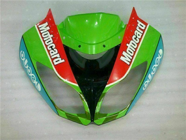 Mejores Carenados Moto Kawasaki ZX6R 2009-2012 - Verde Blanco Rojo Negro Azul Motocard