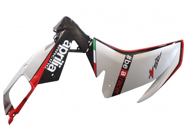 Mejores Carenados Moto Aprilia RS4 50 125 2012-2018 - Plata Rojo Negro Brillante