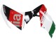 Mejores Carenados Moto Aprilia RS4 50 125 2012-2018 - Blanco Rojo Verde Negro Brillante