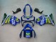 Mejores Carenados Moto Honda CBR600 F4i 2004-2007 - Azul Amarillo Verde MoviStar