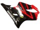 Mejores Carenado Moto Honda CBR600 F4i 2004-2007 - Rojo Negro Brillante