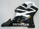 Mejores Carenado Moto Honda CBR600 F4i 2004-2007 - Blanco Negro Brillante