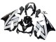 Mejores Carenados Moto Honda CBR600 F4i 2004-2007 - Blanco Negro Brillante