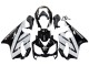 Mejores Carenados Moto Honda CBR600 F4i 2004-2007 - Blanco Negro Brillante