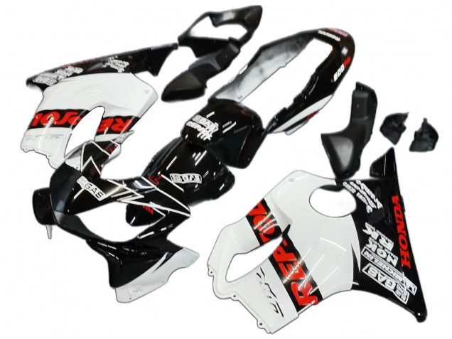 Mejores Carenados Moto Honda CBR600 F4i 2004-2007 - Blanco Negro Brillante Rojo Repsol