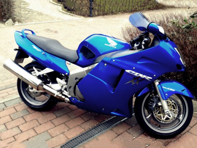 Mejores Carenados Moto ABS Honda CBR1100XX Blackbird 1996-2007 - Azul