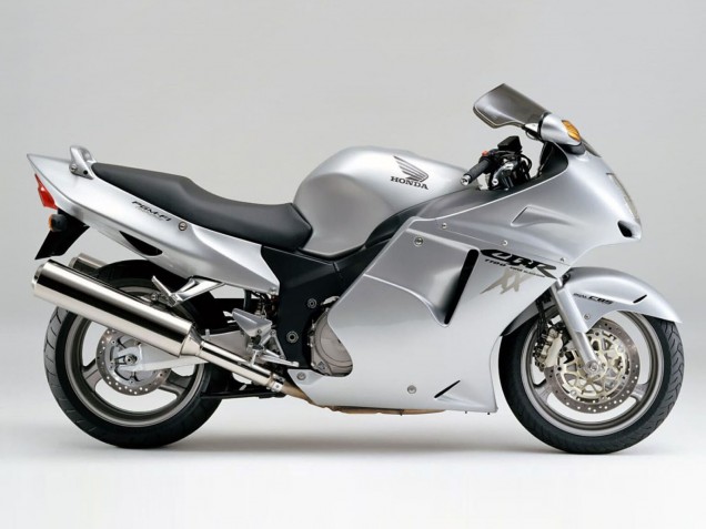 Mejores Carenados Moto Honda CBR1100XX Blackbird 1996-2007 - Plata Gris