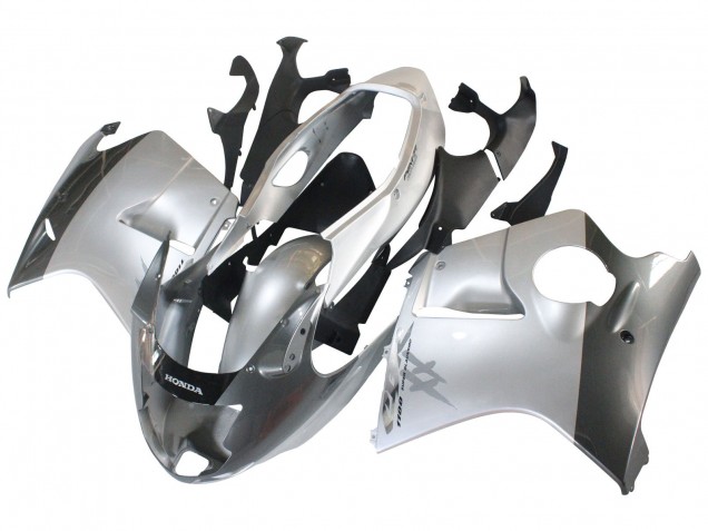 Mejores Carenados Moto Honda CBR1100XX Blackbird 1996-2007 - Plata Gris