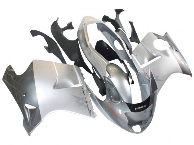 Mejores Carenados Moto Honda CBR1100XX Blackbird 1996-2007 - Plata Gris