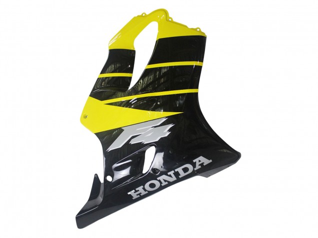 Mejores Carenados Moto Honda CBR600 F4 1999-2000 - Amarillo Negro Brillante
