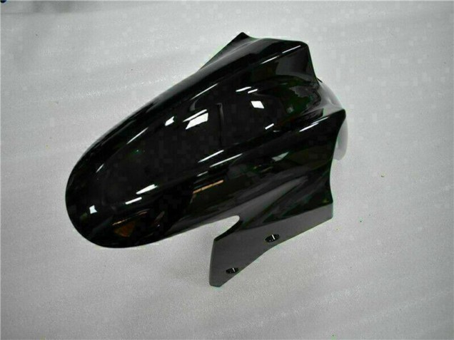 Mejores Carenados Moto Kawasaki EX250 2008-2012 - Negro Brillante Verde