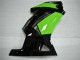 Mejores Carenados Moto Kawasaki EX250 2008-2012 - Negro Brillante Verde