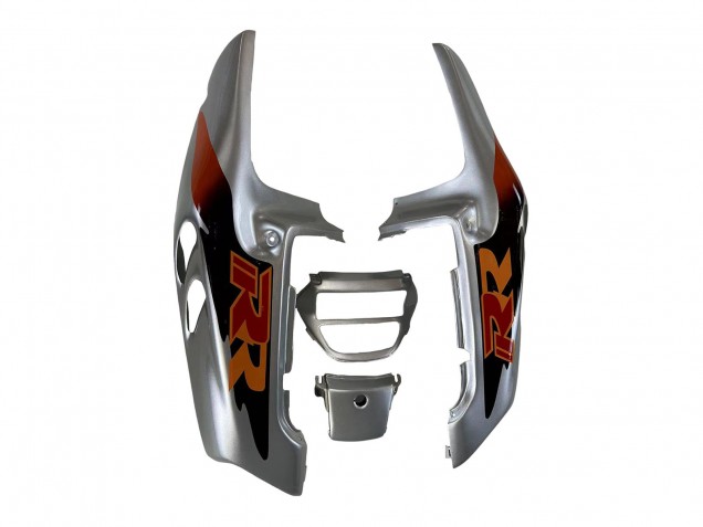 Mejores Carenados Moto Honda CBR900RR 893 1996-1997 - Plata Rojo Negro Brillante