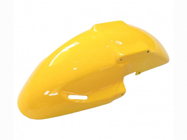 Mejores Carenados Moto Honda CBR900RR 919 1998-1999 - Blanco Amarillo Negro Brillante