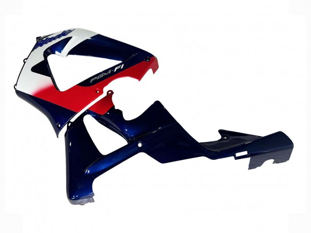 Mejores Carenado Moto Honda CBR900RR 929 2000-2001 - Blanco Rojo Azul