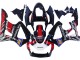 Mejores Carenados Moto Honda CBR900RR 929 2000-2001 - Rojo Blanco Negro Brillante PlayStation 2