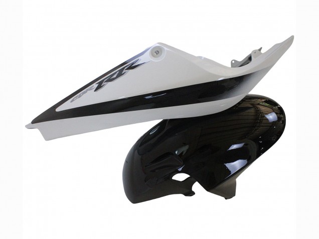 Mejores Carenados Moto Honda CBR900RR 929 2000-2001 - Blanco Amarillo Negro Brillante