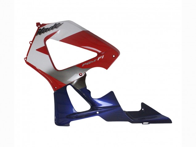 Mejores Carenados Moto Honda CBR900RR 929 2000-2001 - Plata Rojo Azul