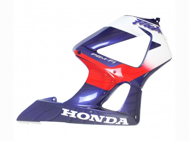 Mejores Carenados Moto Honda CBR900RR 929 2000-2001 - Blanco Rojo Azul